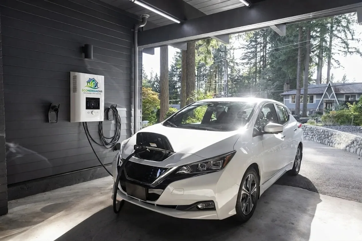 Borne de recharge IRVE — Econergia ENR