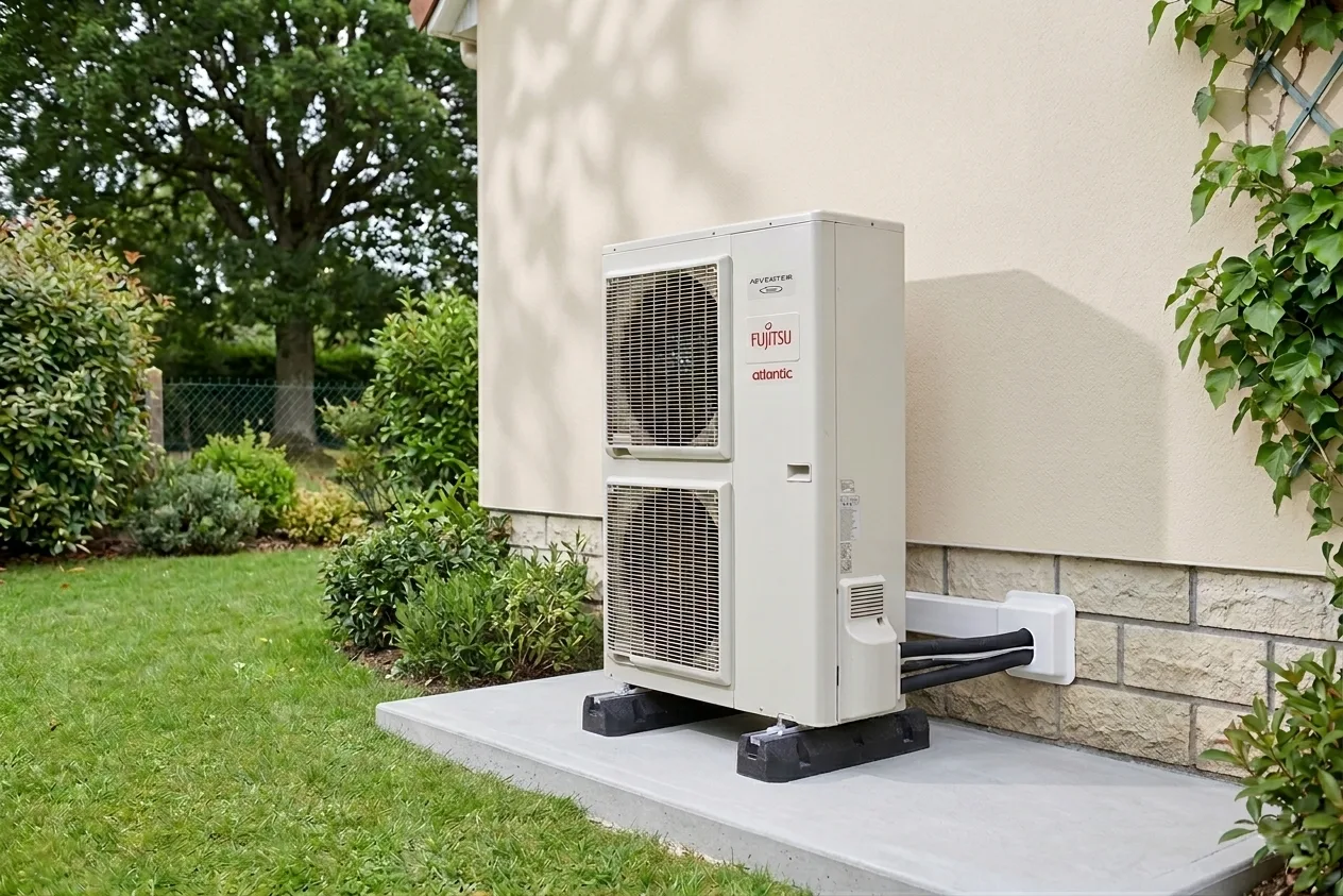 Pompe à chaleur Econergia ENR — combo solaire et rénovation